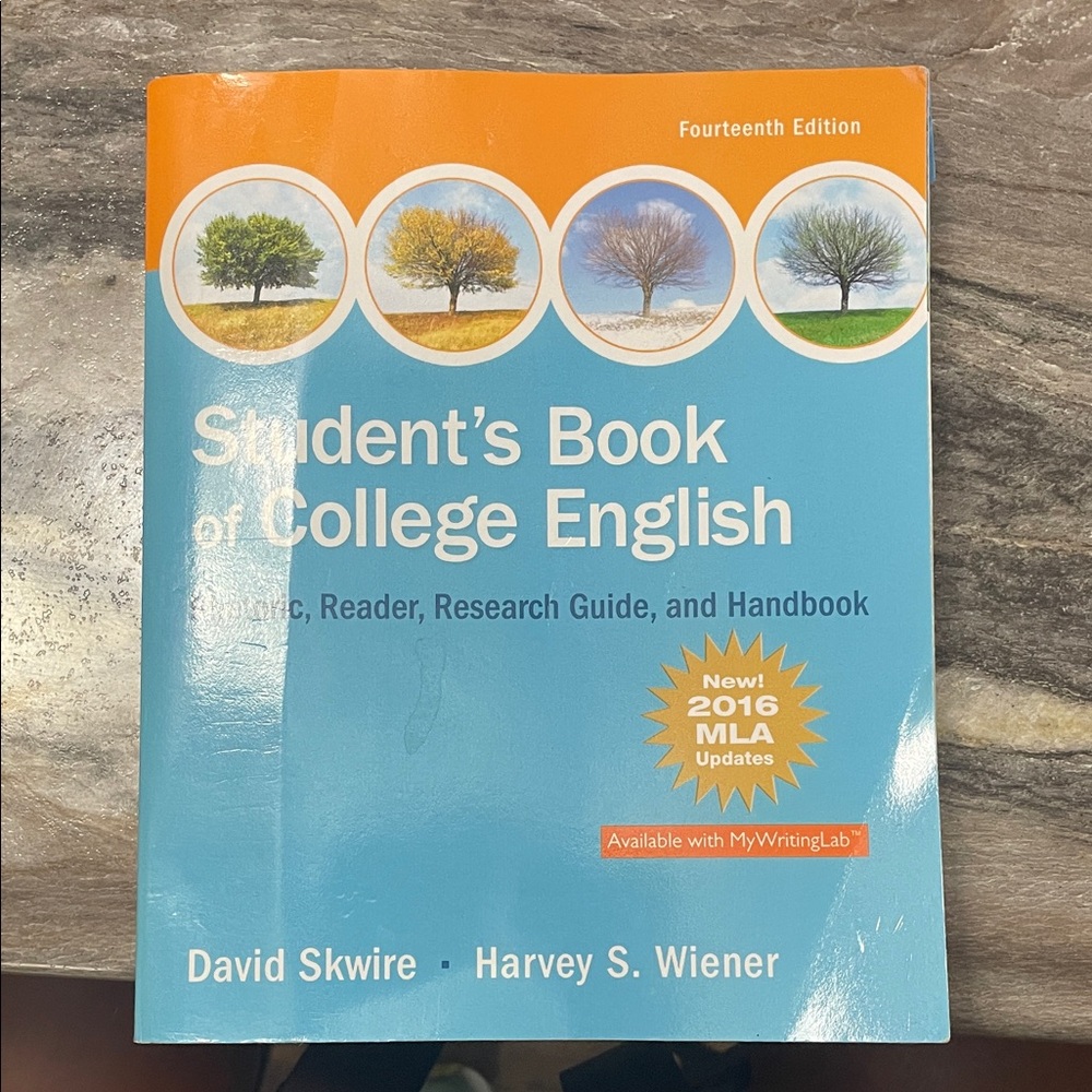 Pearson Student's Book of College English - Blue and Orange